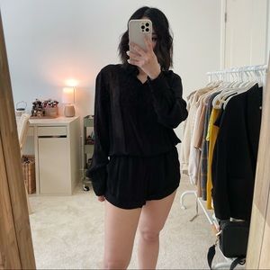CLEOBELLA Black Romper
